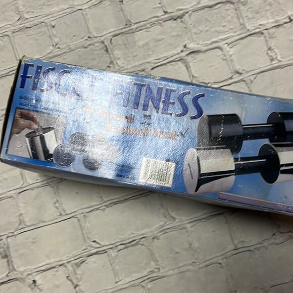 Vintage Deadstock Fiscal Fitness The Musical Dumbbell Bank NIB - Picture 3 of 4